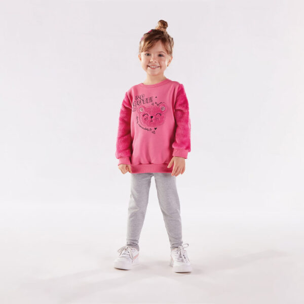 Conjunto Bebê Menina - Pink - 47226-301