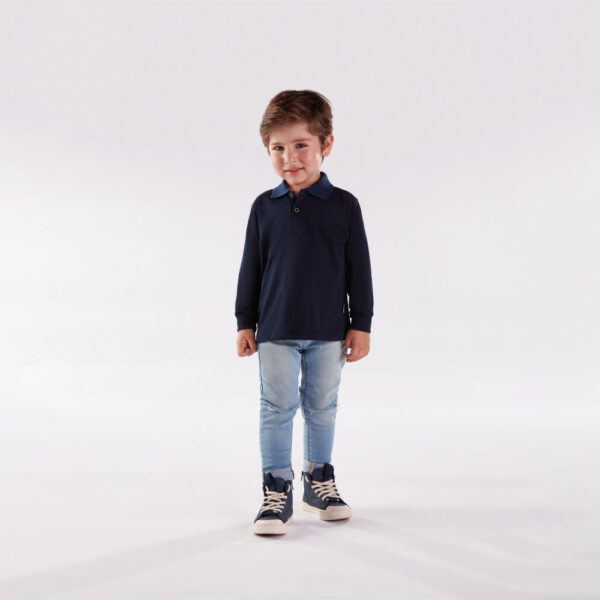 Polo Bebê Menino - Marinho - 47257-58