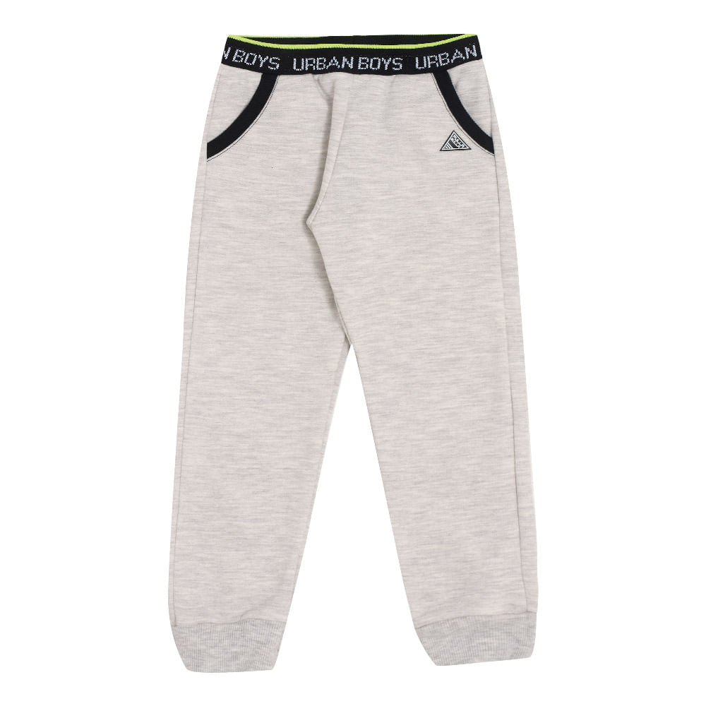 Calca Bebê Menino - Mescla Banana - 47263-60