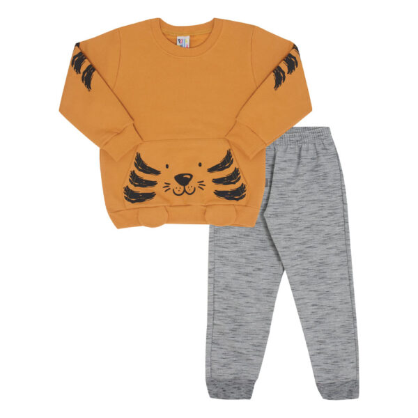 Conjunto Bebê Menino - Ocre - 47267-345