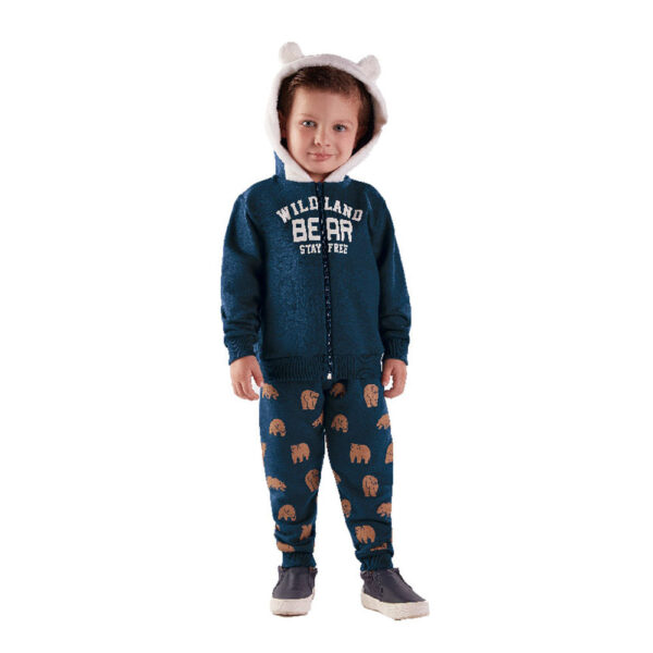 Conjunto Bebê Menino - Azul Marinho - 47274-1200
