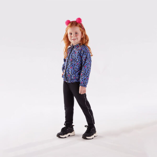 Jaqueta Primeiros Passos Menina - Sublimado Mirtilo - 47312-1205