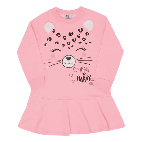 Vestido Bebê Menina - Rosa Lumi - 47213-1183