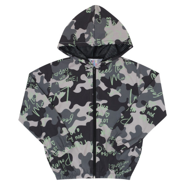 Jaqueta Infantil Menina - Sublimado Militar - 47410-1142