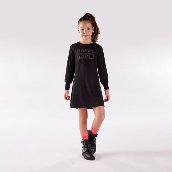 Vestido Infantil Menina - Preto - 47420-51