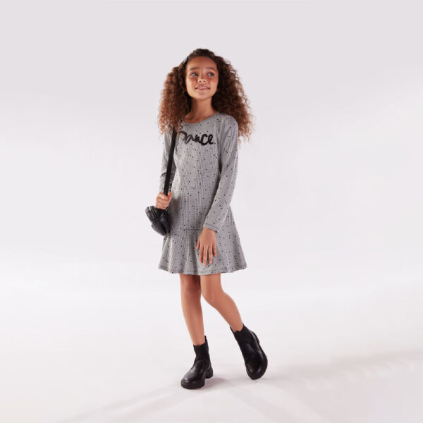 Vestido Infantil Menina - Branco - 47423-3