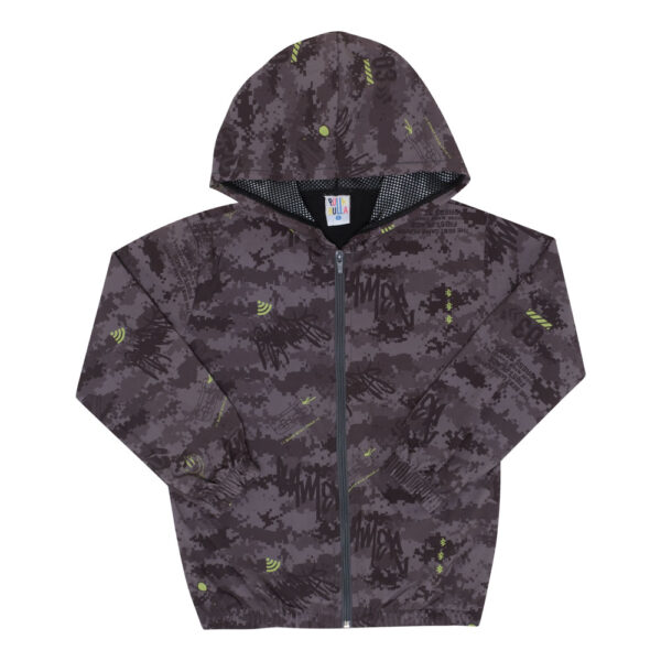 Jaqueta Infantil Menino - Sublimado Chumbo - 47459-1174