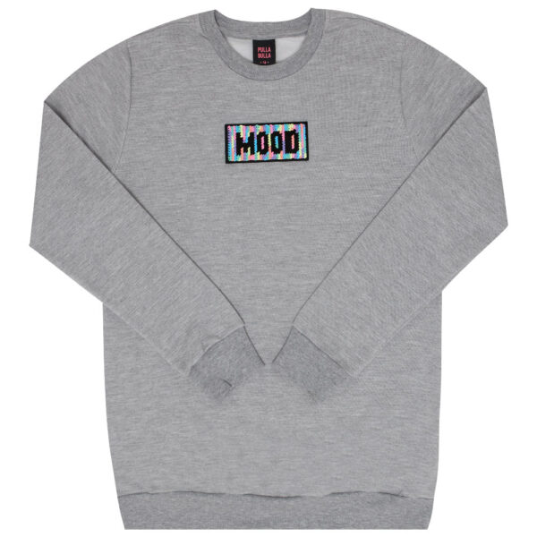 Blusão Juvenil Menina - Mescla Cinza - 47509-567