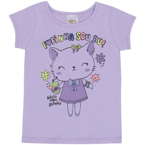Blusa Bebê Menina - Lilas - 47600-472