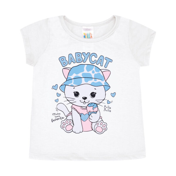 Blusa Bebê Menina - Branco - 48201-3