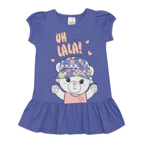 Vestido Bebê Menina - Mirtilo - 48206-1199