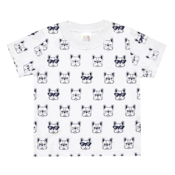 Camiseta Bebê Menino - Branco - 48254-3