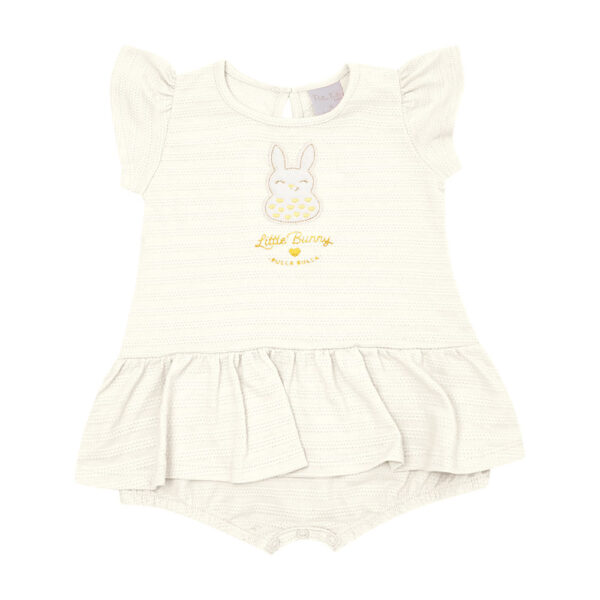 Macacão Bebê Menina - Off White - 49105-1271