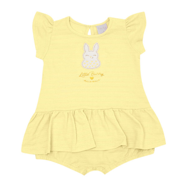 Macacão Bebê Menina - Amarelo - 49105-4