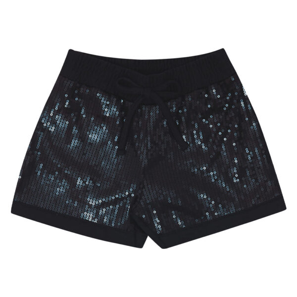 Shorts Primeiros Passos Menina - Preto - 49206-51
