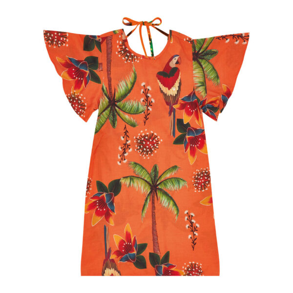 Vestido Infantil Menina - Digital Laranja- 49312-1298