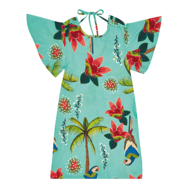 Vestido Infantil Menina - Digital Verde - 49312-1305