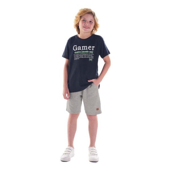 Camiseta Infantil Menino - Preto - 49357-51