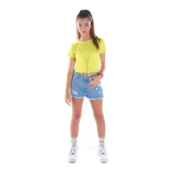 Shorts Juvenil Menina - Jeans - 49411-1267
