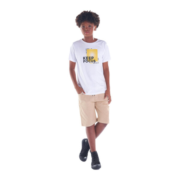Camiseta Juvenil Menino - Branco - 49457-3