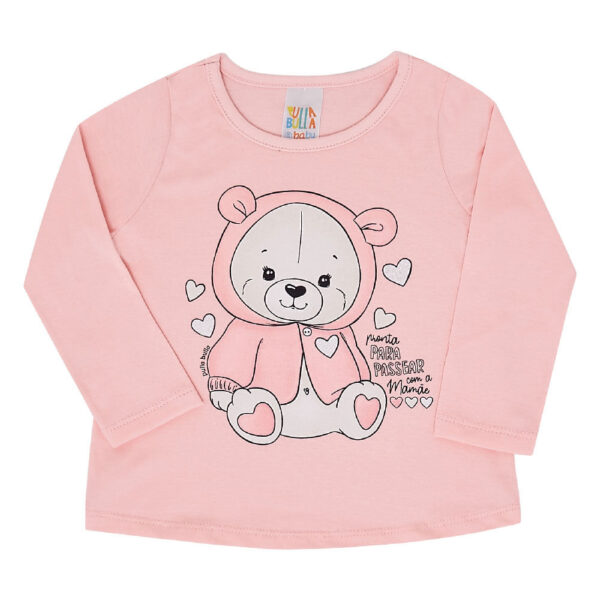Blusa Bebê Menina - Rose - 49501-11