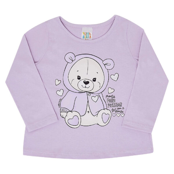 Blusa Bebê Menina - Lilas - 49501-472