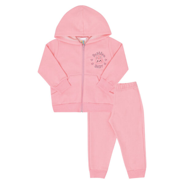 Conjunto Bebê Menina - Rosa Lumi - 49516-1183