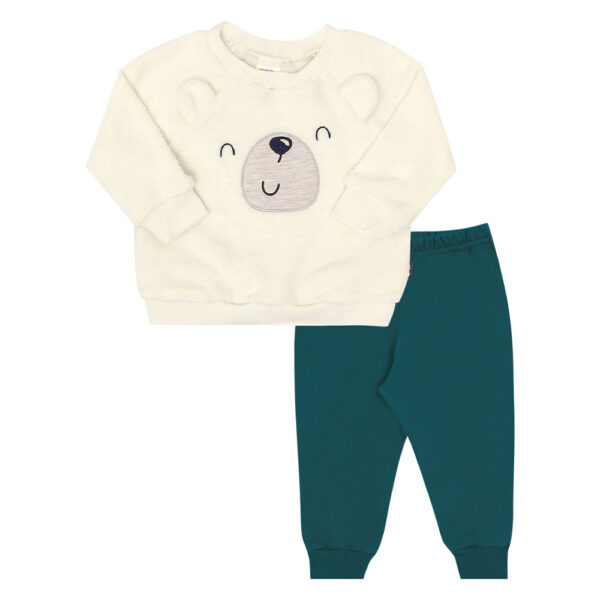 Conjunto Bebê Menino - Natural - 49560-68