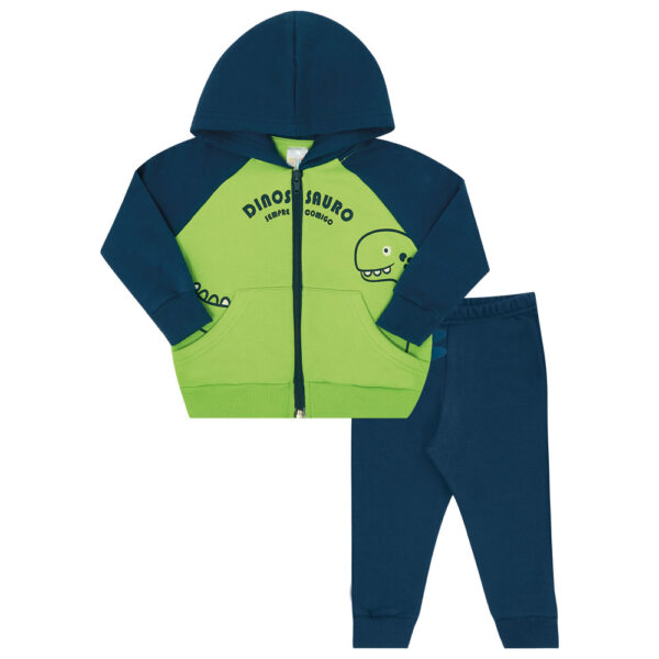 Conjunto Bebê Menino - Verde Neon - 49565-138