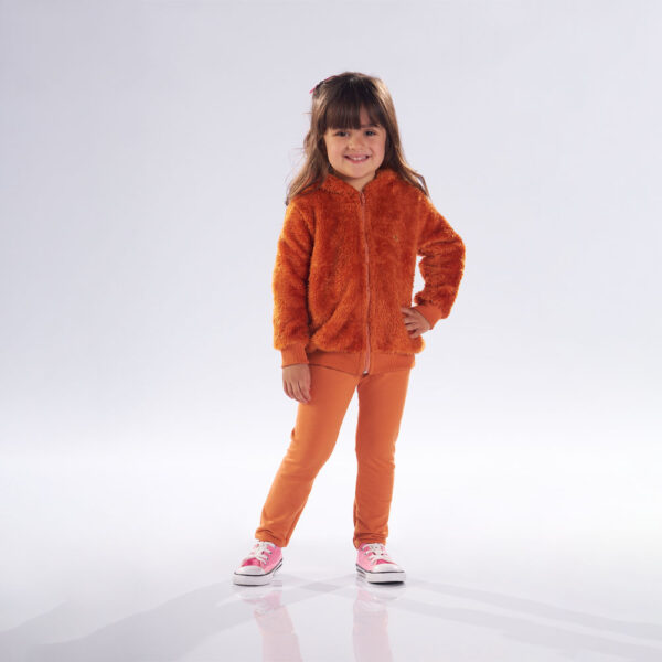 Conjunto Primeiros Passos Menina - Ferrugem - 49632-1086