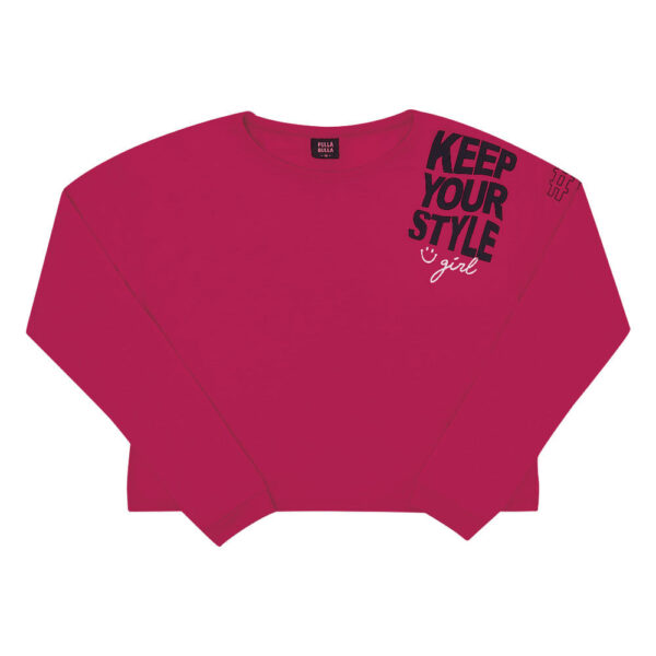 Blusa Juvenil Menina - Framboesa - 49804-593