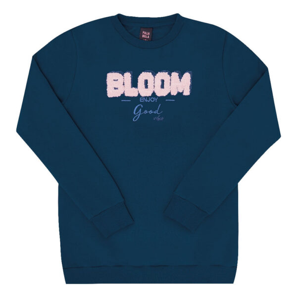 Blusão Juvenil Menina - Azul Marinho - 49810-1200