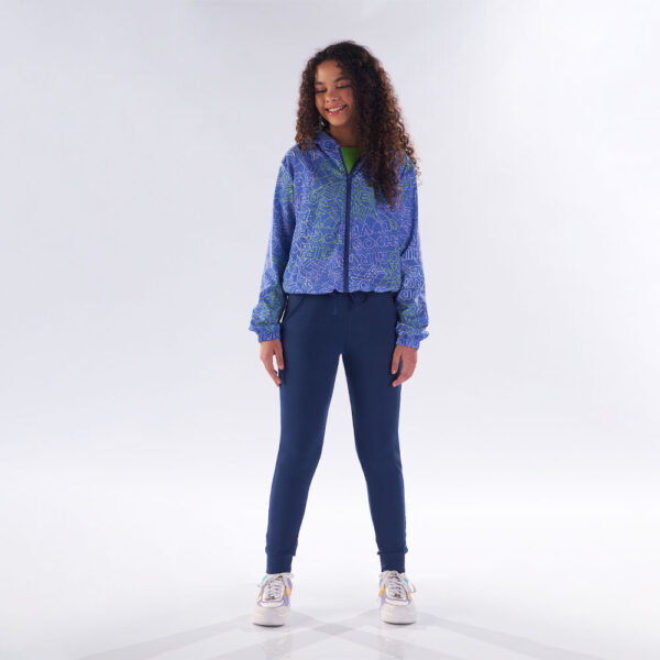 Jaqueta Juvenil Menina - Sublimado Mirtilo - 49816-1205