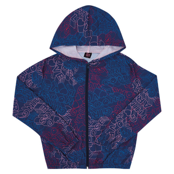 Jaqueta Juvenil Menina - Sublimado Azul Marinho - 49816-1260