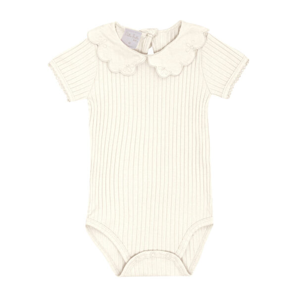 Body Bebê Menina - Off White - 50501-1271