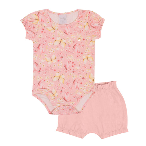 Conjunto Bebê Menina - Digital Rose - 50519-1123