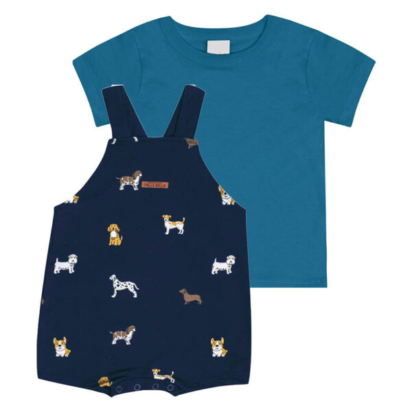 Conjunto Bebê Menino - Marinho - 50561-58