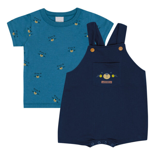 Conjunto Bebê Menino - Marinho - 50562-58