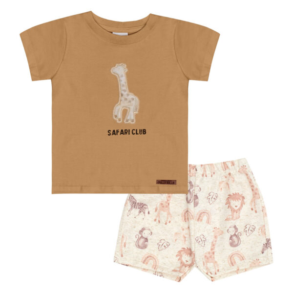 Conjunto Bebê Menino - Caramelo - 50565-922