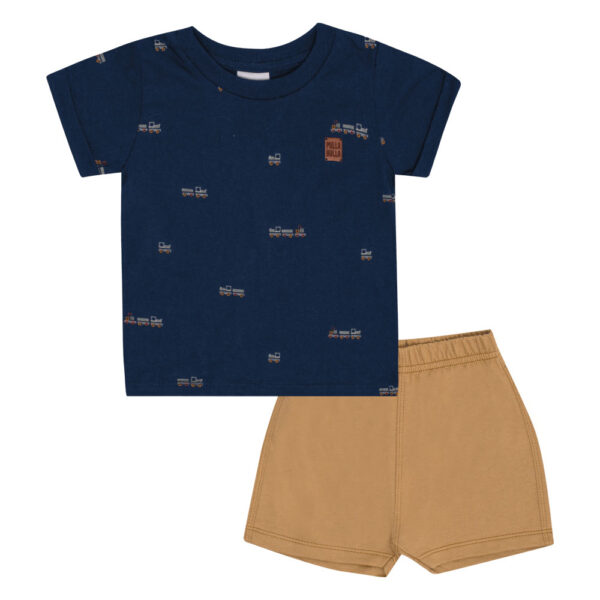 Conjunto Bebê Menino - Marinho - 50568-58