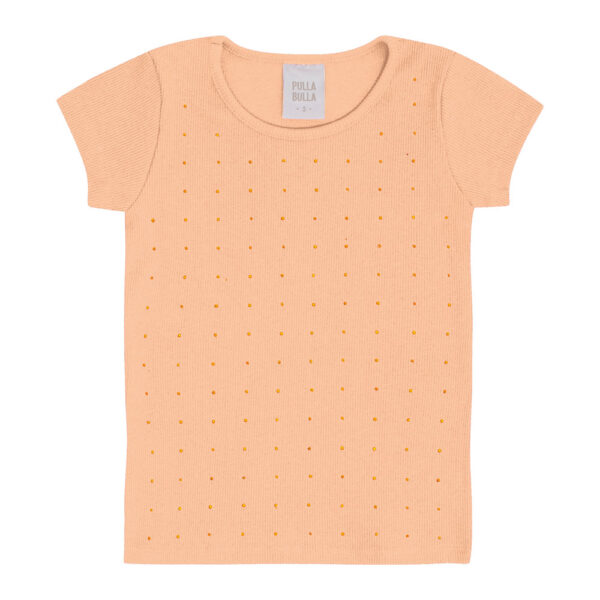 Blusa Primeiros Passos Menina - Pessego - 50604-1292