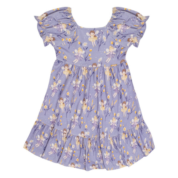 Vestido Primeiros Passos Menina - Digital Lavanda - 50618-1309