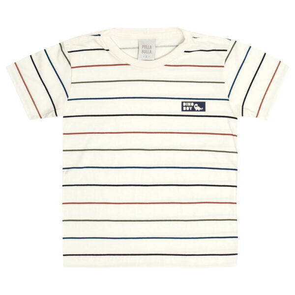 Camiseta Primeiros Passos Menino - Off White - 50655-1271