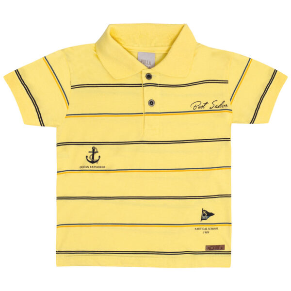 Polo Primeiros Passos Menino - Sol - 50660-62