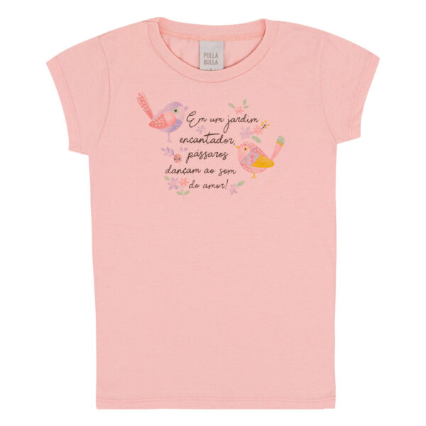 Blusa Infantil Menina - Rose - 50702-11
