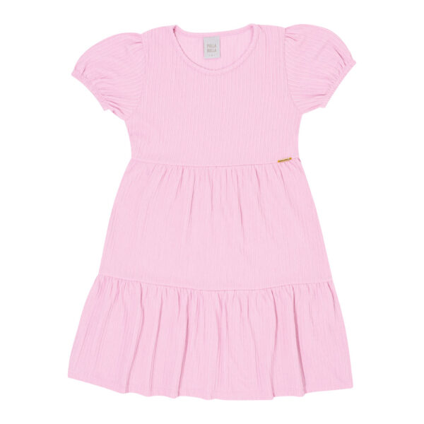 Vestido Infantil Menina - Chiclete - 50720-13