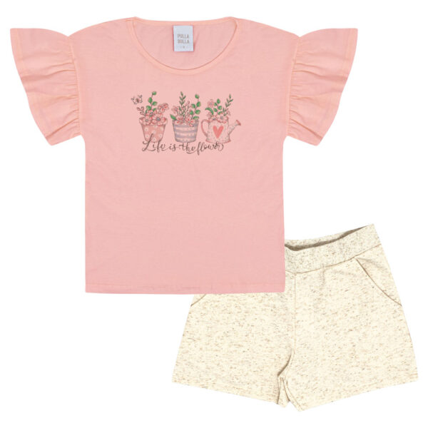 Conjunto Infantil Menina - Rose - 50729-11