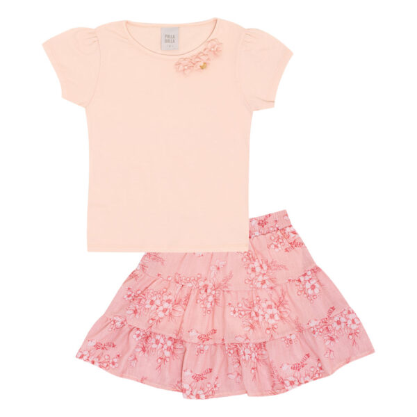 Conjunto Infantil Menina - Rosa Po - 50739-1298