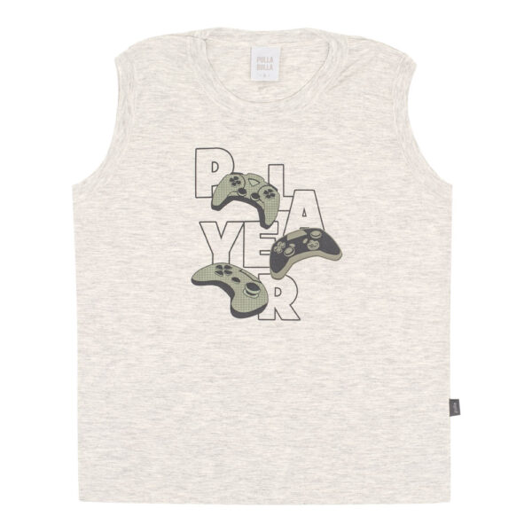 Regata Infantil Menino - Mescla Banana - 50752-60