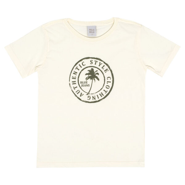Camiseta Infantil Menino - Off White - 50757-1271